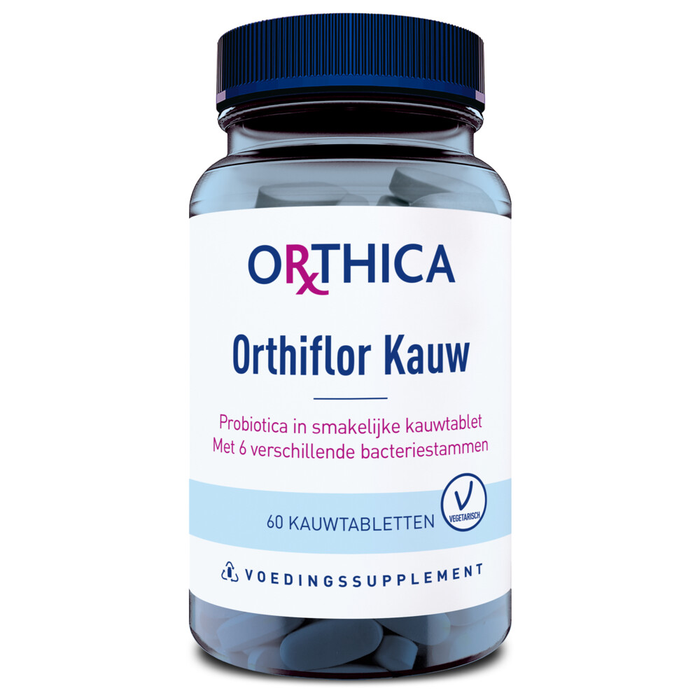 Orthica Orthiflor Kauw Probiotica 60 kauwtabletten