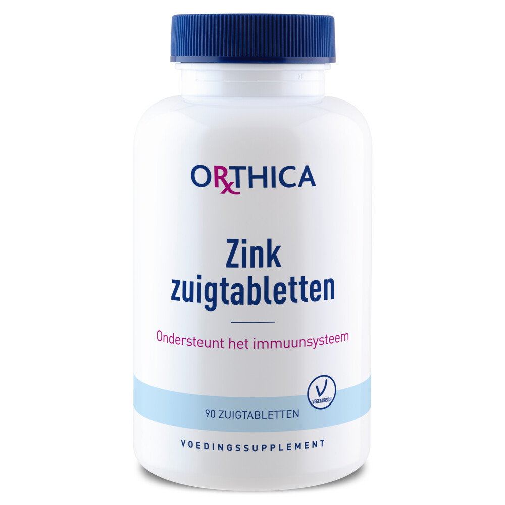 Orthica Zink Zuigtabletten 90 tabletten