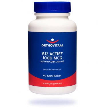 Orthovitaal B12 Actief 1000mcg 60 zuigtabletten