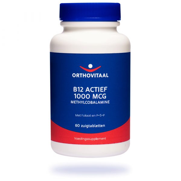 Orthovitaal B12 Actief 1000mcg 60 zuigtabletten