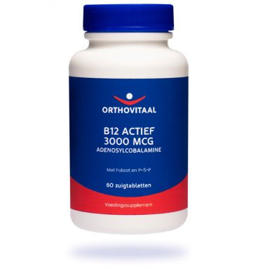 Orthovitaal B12 Actief 3000mcg 60 zuigtabletten