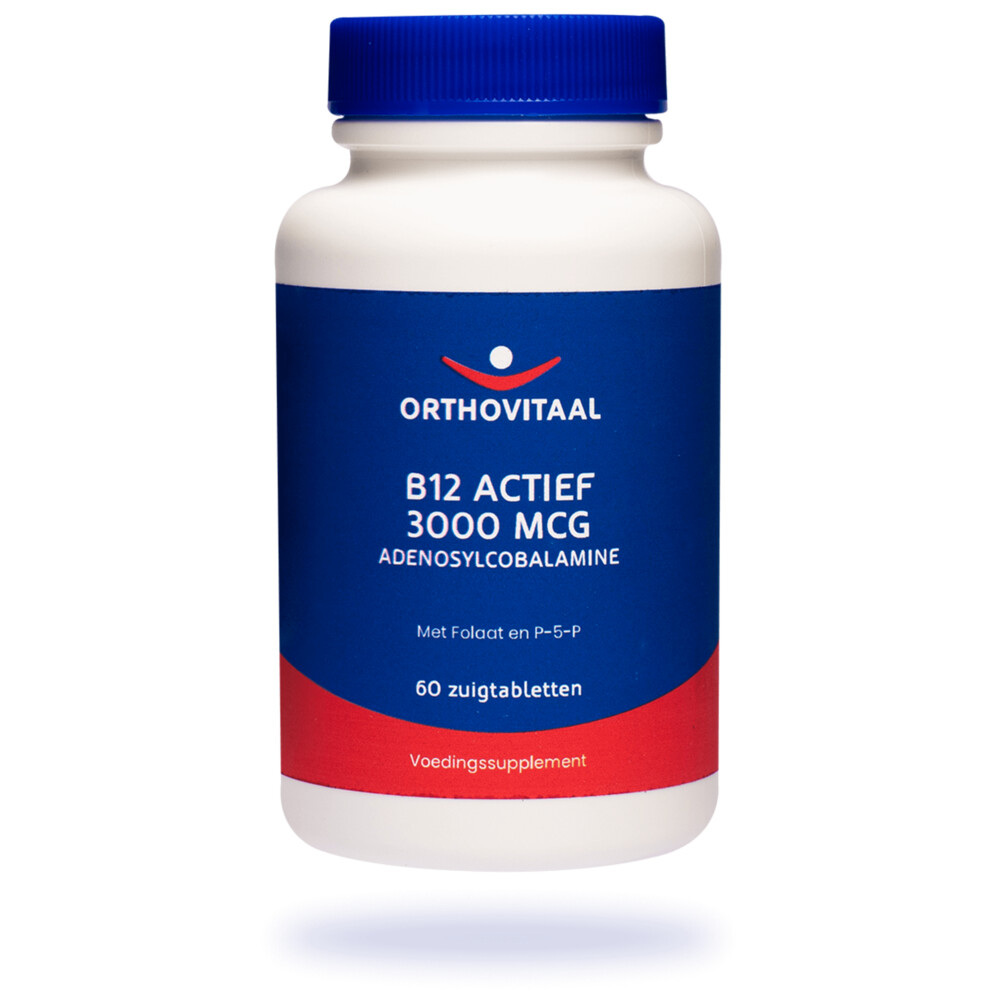 Orthovitaal B12 Actief 3000mcg 60 zuigtabletten