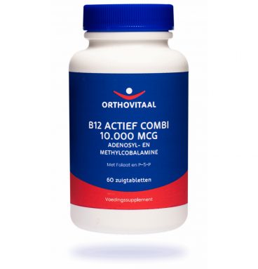 Orthovitaal B12 Actief Combi 10.000mcg 60 zuigtabletten