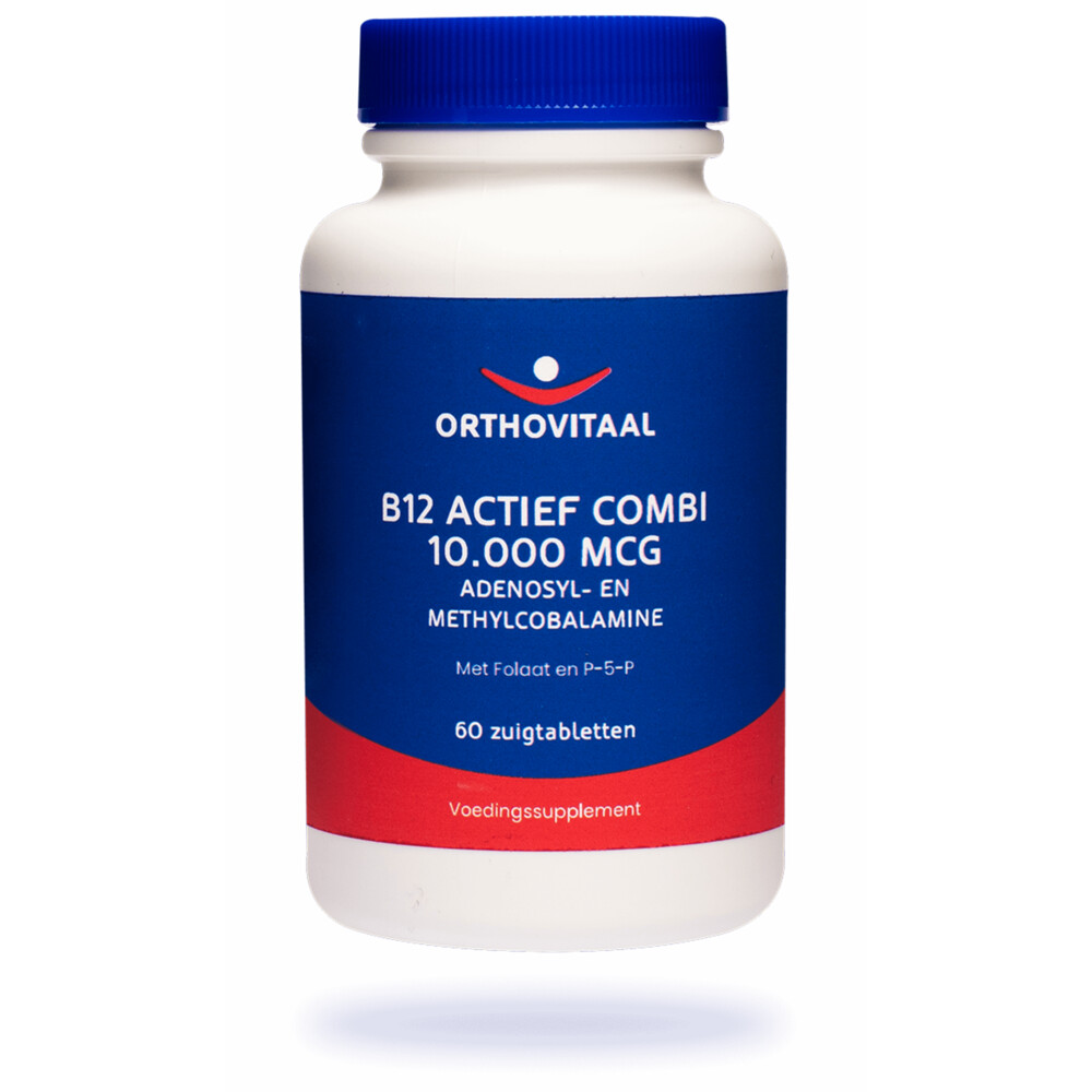 Orthovitaal B12 Actief Combi 10.000mcg 60 zuigtabletten