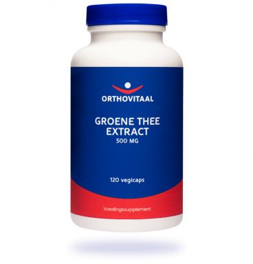 Orthovitaal Groene Thee extract 500mg 120 vegicaps