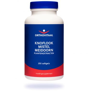 Orthovitaal Knoflook Mistel Meidoorn 250 softgels