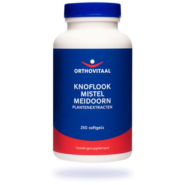 Orthovitaal Knoflook Mistel Meidoorn 250 softgels