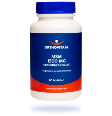 Orthovitaal MSM 1500mg 60 tabletten