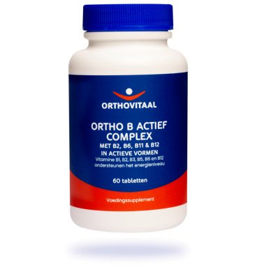 Orthovitaal Ortho Vitamine B Complex Actief 60 tabletten