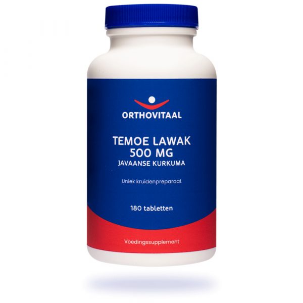 Orthovitaal Temoe Lawak 500mg Javaanse Kurkuma 180 tabletten