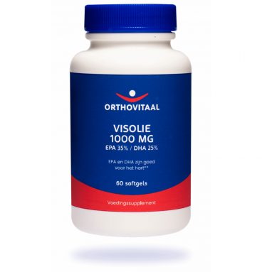 Orthovitaal Visolie 1000mg EPA 35%/DHA 25% 60 softgels