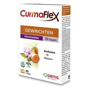 Ortis Curmaflex Kurkuma Meloen 30 tabletten