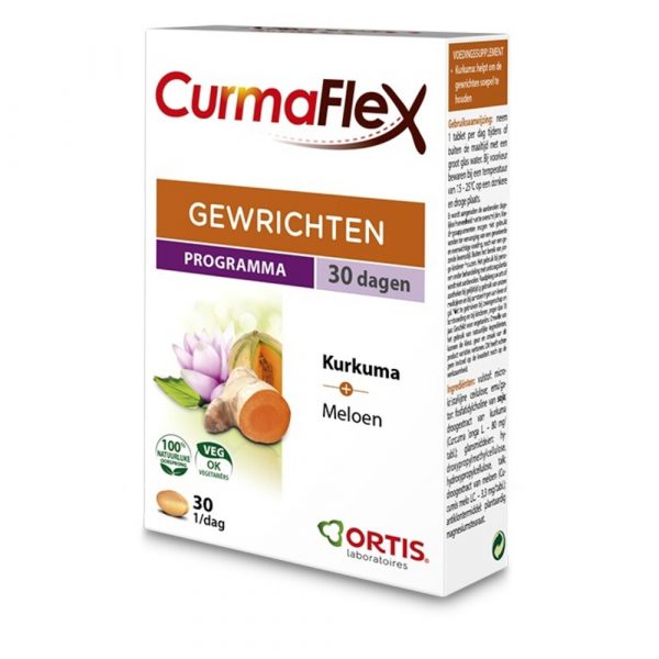 Ortis Curmaflex Kurkuma Meloen 30 tabletten