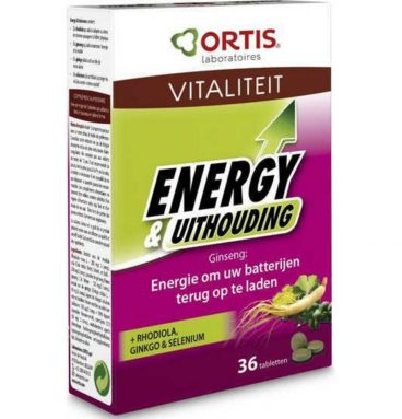 Ortis Energy Uithouding 36 tabletten