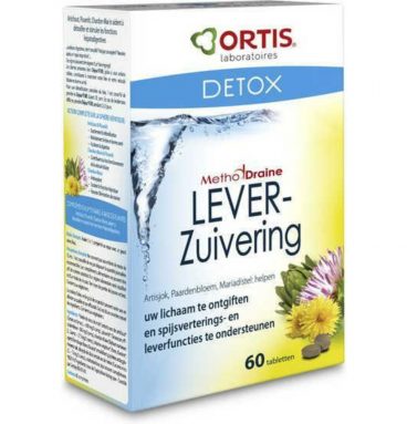 Ortis Methoddrn Lever Zuivering 60 tabletten