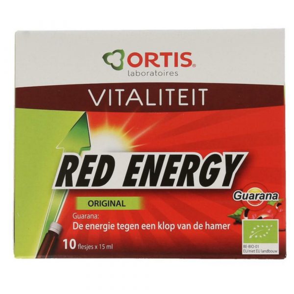 Ortis Red Energy Original Flesjes 10 stuks