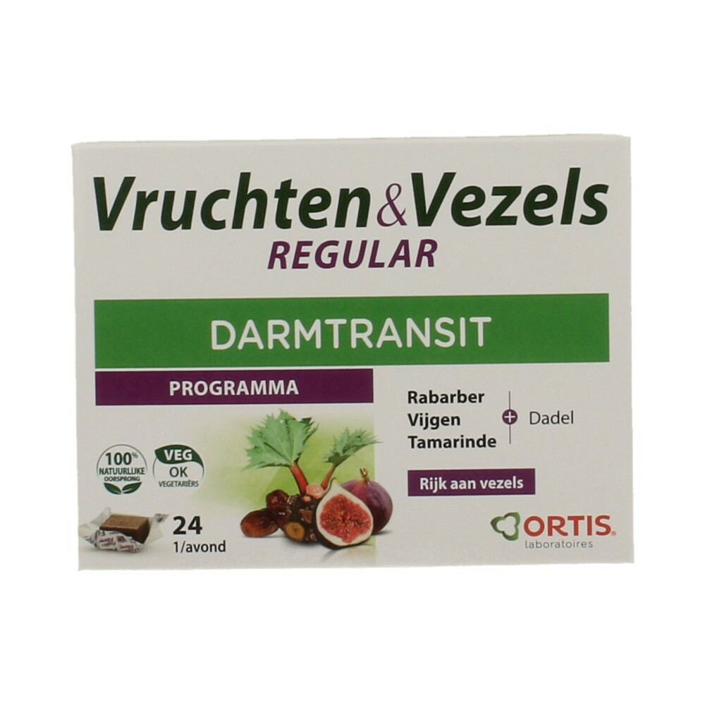 Ortis Vruchten&Vezels Regular 24 stuks