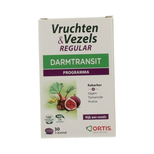 Ortis Vruchten&Vezels Regular 30 tabletten