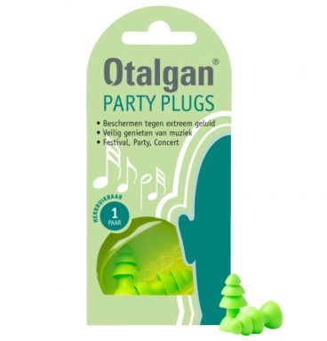 3x Otalgan Party Plugs 1 paar