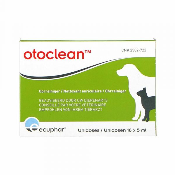 Otoclean Oorreiniger Hond - Kat 18 x 5 ml