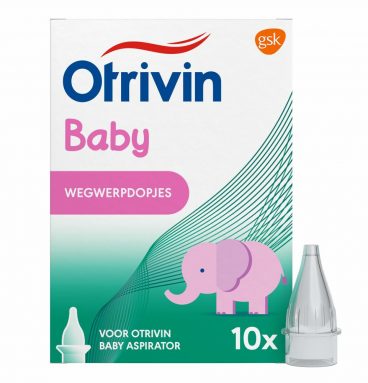 2x Otrivin Baby Aspirator Wegwerpdopjes 10 stuks