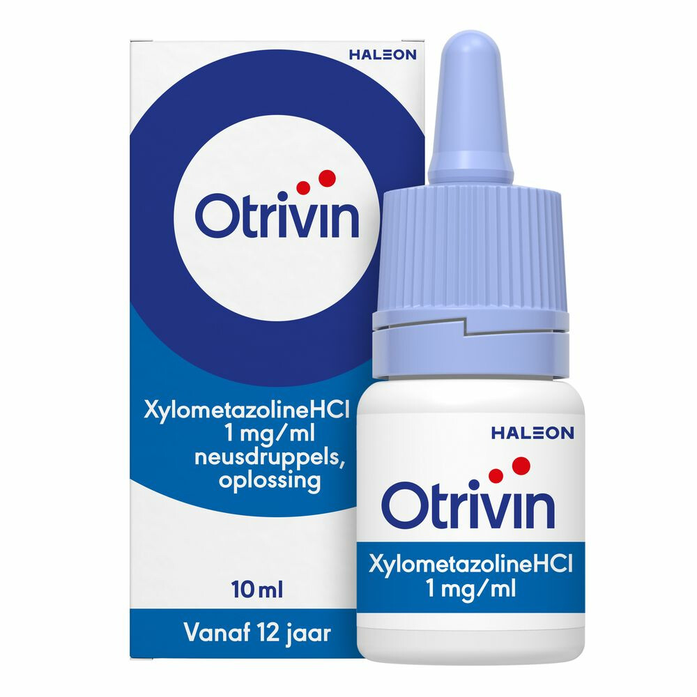 Otrivin Druppels Met Verzachtend Effect vanaf 12 jaar 10 ml