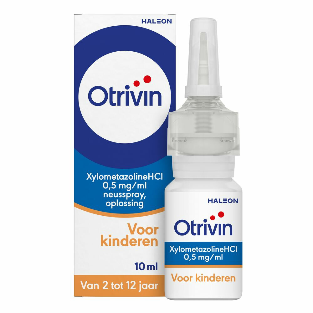 Otrivin Neusspray Kinderen 2-12 jaar 0.5 mg Xylo 10 ml