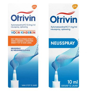 Otrivin Neusspray Xylometazoline Volwassene en Kind Pakket