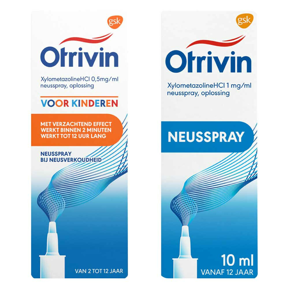 Otrivin Neusspray Xylometazoline Volwassene en Kind Pakket