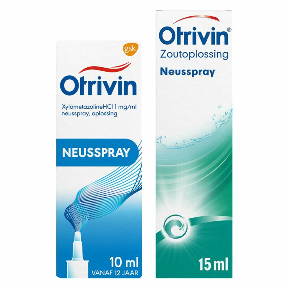 Otrivin Neusspray Xylometazoline en Zout Pakket