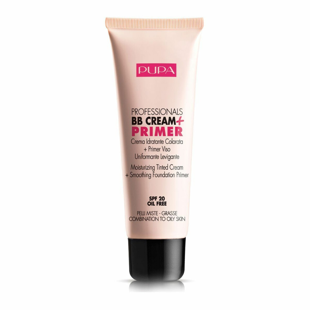 PUPA Milano BB Crème + Primer met SPF20 Gemengde Huid 001 Nude 50 ml