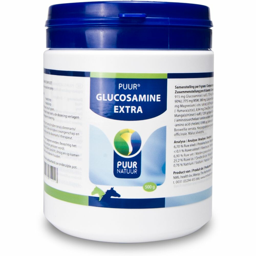 PUUR Glucosamine Extra Paard - Pony 500 gr