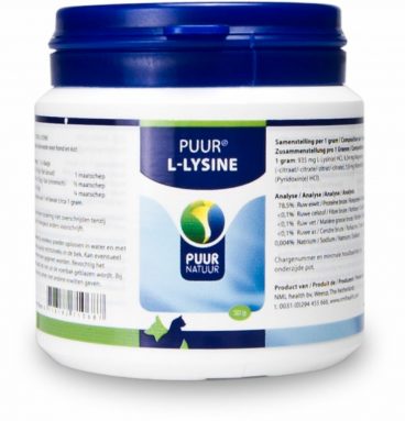 PUUR L-Lysine Compleet 50 gr