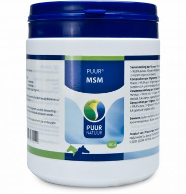 PUUR MSM Paard - Pony 500 gr