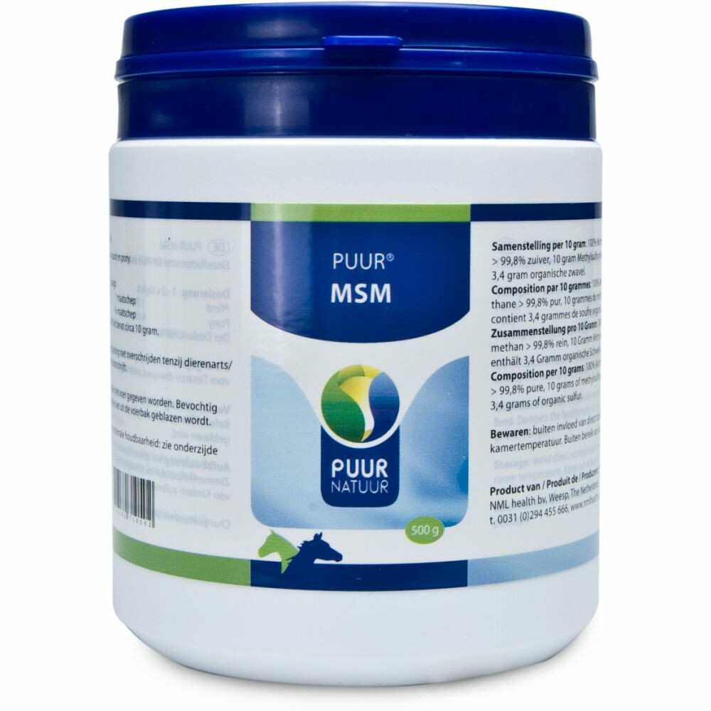 PUUR MSM Paard - Pony 500 gr