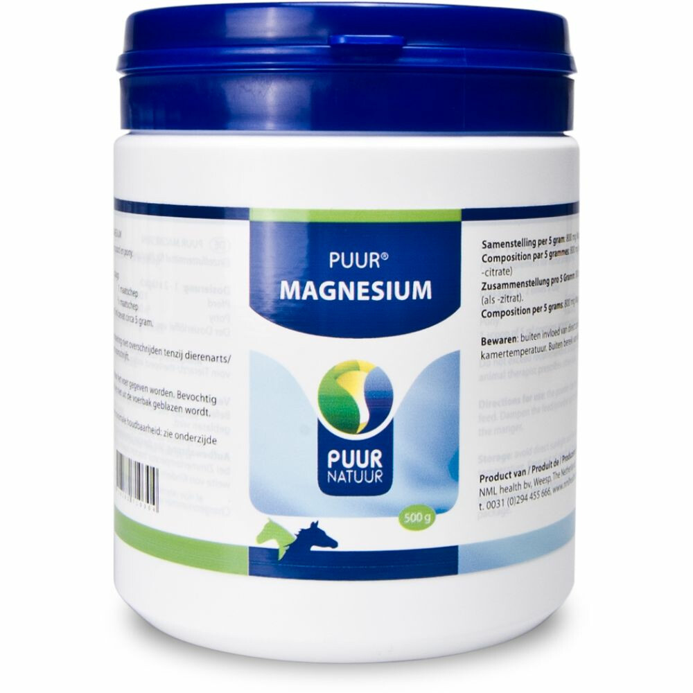 PUUR Magnesium Paard - Pony 500 gr