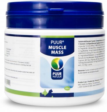 PUUR Muscle Mass Hond - Kat 250 gr