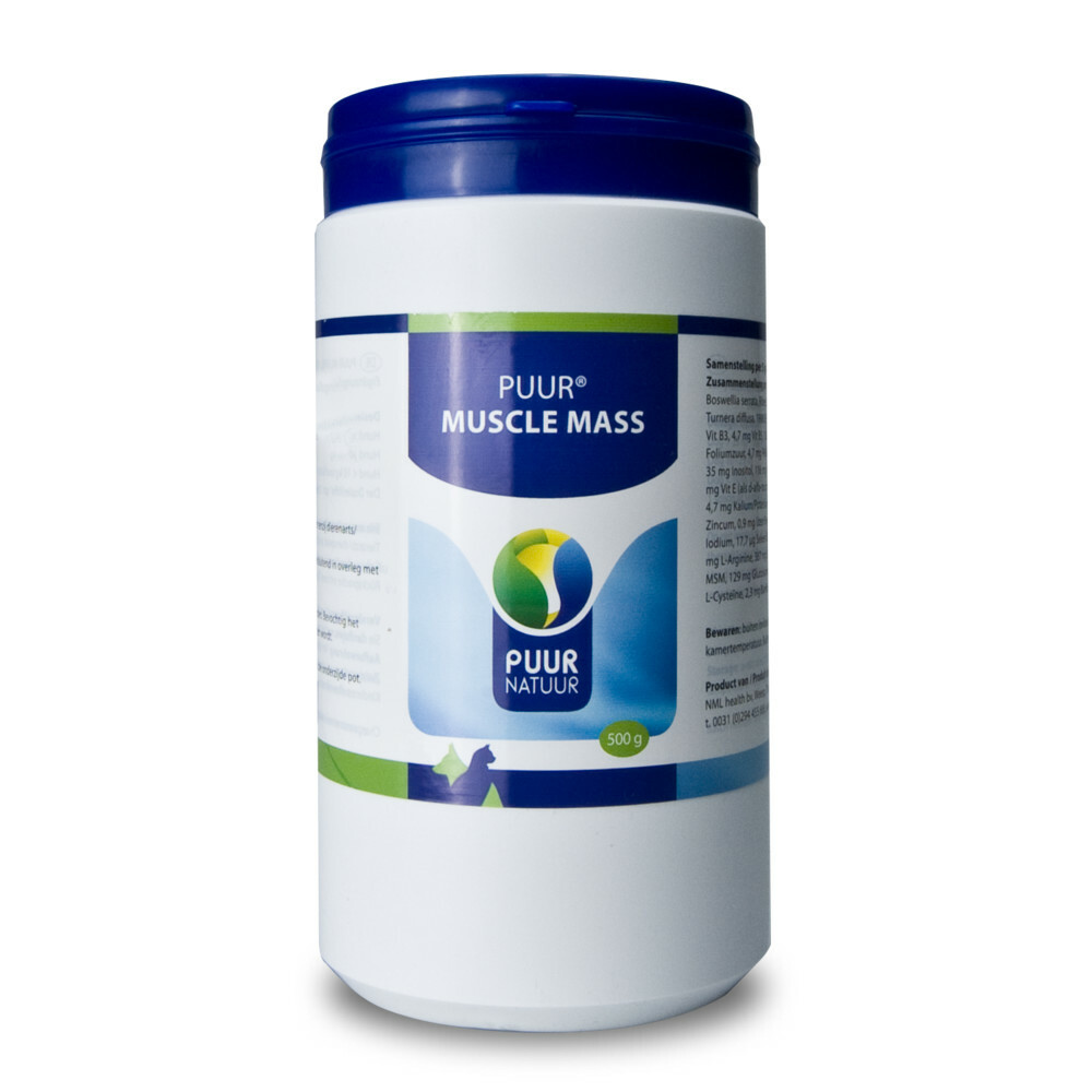 PUUR Muscle Mass Hond - Kat 500 gr