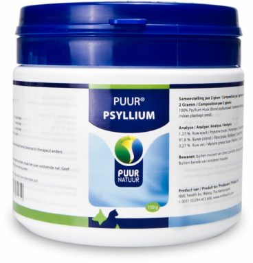 PUUR Psyllium Hond - Kat 150 gr