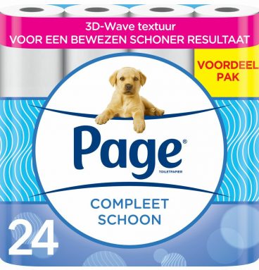 Page Toiletpapier Compleet Schoon 2-laags 24 stuks