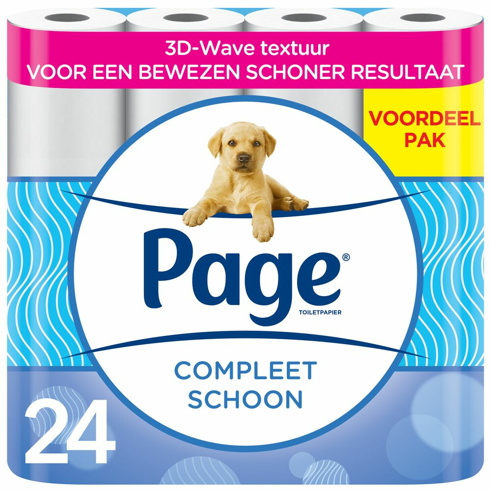 Page Toiletpapier Compleet Schoon 2-laags 24 stuks