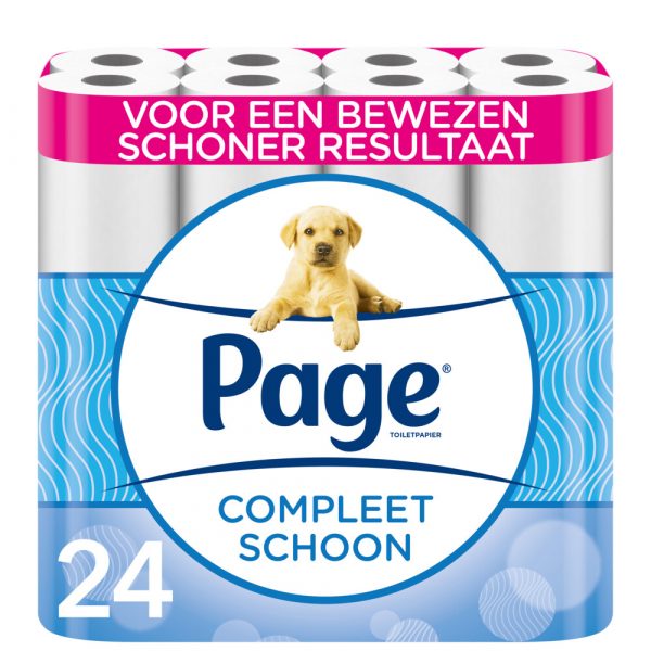 Page Toiletpapier Compleet Schoon 2-laags 24 stuks