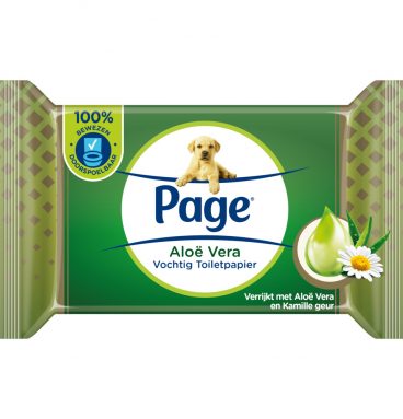 Page Vochtig Toiletpapier Aloe Vera 38 stuks