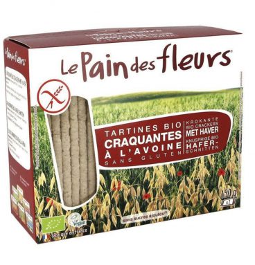 3x Pain fleur Haver Cracker Bio 150 gr