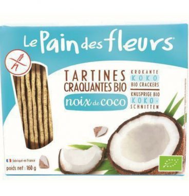 3x Pain fleur Kokos Cracker Bio 150 gr