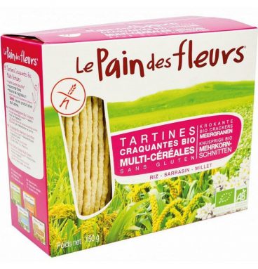 3x Pain fleur Meergranen Cracker Bio 150 gr