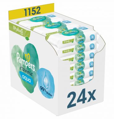 Pampers Billendoekjes Aqua Harmonie 24x48 = 1152 stuks