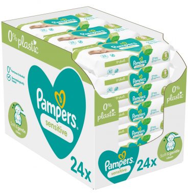 Pampers Billendoekjes Sensitive Navulpak 24x52 = 1248 doekjes