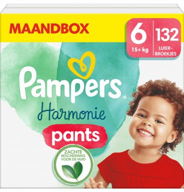 Pampers Harmonie Luierbroekjes Maat 6 (15+ kg) 132 stuks