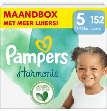 Pampers Harmonie Luiers Maat 5 (11 - 16 kg) 152 stuks